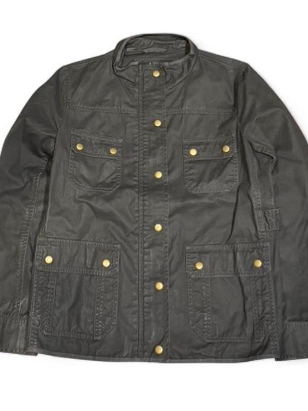 J.Crew Utility Field Cinched Waist Boyfriend Fit Black Jacket - Picture 1 of 3